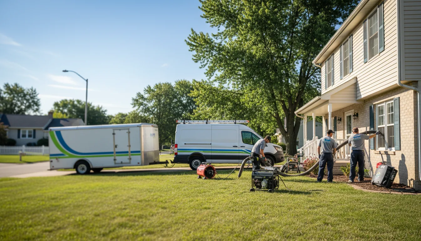 Flooded Basement Restoration And Cleanup With Repair in Northwood, IA near me